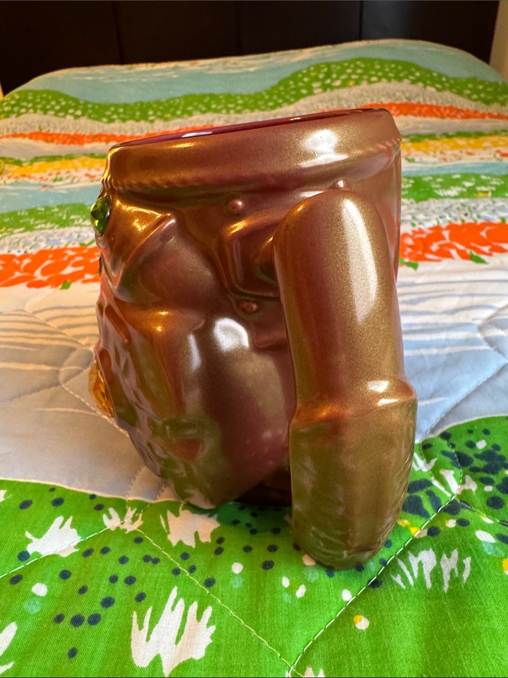Disney Store Marvel Mug Avengers Thanos Infinity Gauntlet Jeweled Mug - Picture 7 of 13